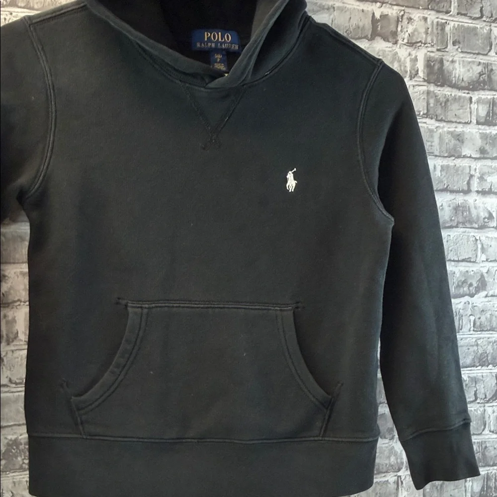 Polo Ralph‎ Lauren Black Hoodie with Logo